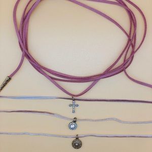 Set of 15 chokers 🦋 for $25